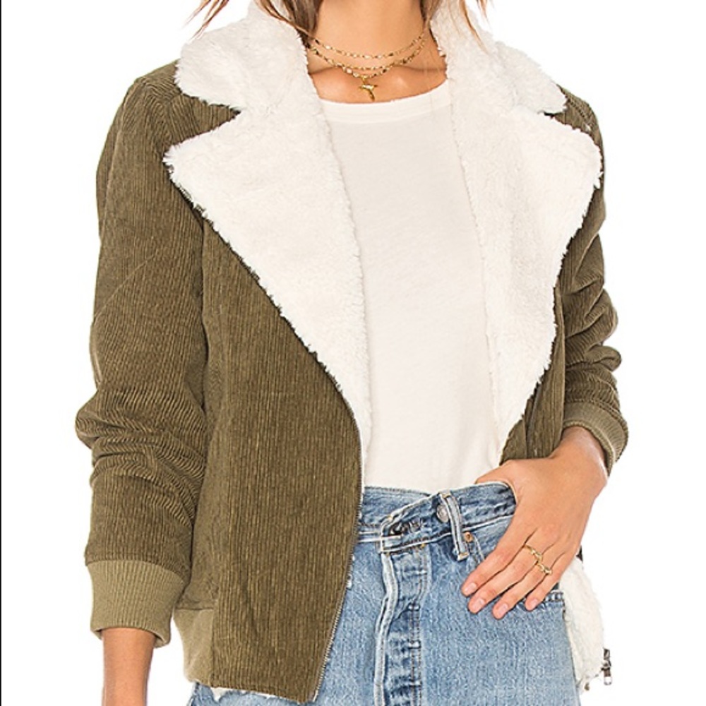 MinkPink Primrose Bomber Jacket